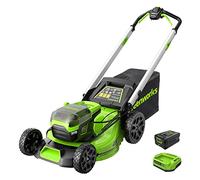 Greenworks GD60LM46SPK4 - Cortacésped autopropulsado de batería - 60V/4Ah - Corte 46 cm