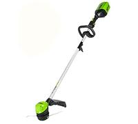 Greenworks Pro ST60B00 - Cortadora de cuerdas inalámbrica recta de 60 voltios máx. 33 cm (solo herramienta, batería y cargador no incluidos)
