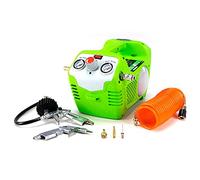 Greenworks Tools G40AC Compresor de Batería Inalámbrico e Inflado de Neumáticos con Accesorios, 8 bar, 40L/min, 240W SIN Batería de 40V y Cargador Rápido