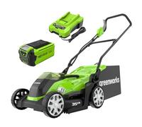 Greenworks G40LM35K2 - Cortacésped eléctrico de batería - 40V 2Ah