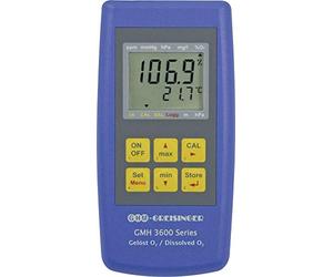 Greisinger GMH 3611-GL - Medidor de oxígeno de presión, concentración de O2, saturación de O2