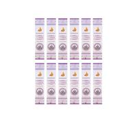Grenadine Boutique - Incienso asiurvédico (Ayurvedic) - Lavanda, lote de 12 cajas de 15 g, aproximadamente 144 varillas