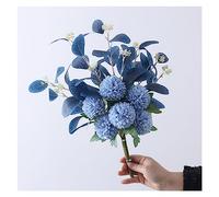 GRFIT Flores Artificiales Artificial Silk Flowers White Bridal Wedding Anemone Bouquet Home Party Room Table Decoration Plant Fake Flower Flores Artificiales Decoracion (Color : F)