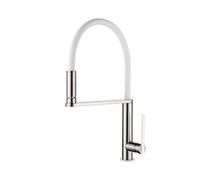 Grifema G14102A Grifo cocina led, Gris-Blanco