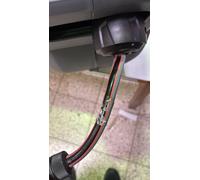 GRIFEMA G301-35, carrete para manguera de montaje en pared, caja para manguera con 35 metros de manguera, enrollador de manguera de pared con rotación de 180°, enrollamiento automático con boquilla aj