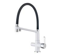 GRIFEMA G4010W-2 Grifo de Cocina Osmosis, Pulverizador de Doble Función, 3 en 1 para Purificador de Filtro de Agua y Fregadero de Cocina, Blanco [Exclusivo en Amazon]