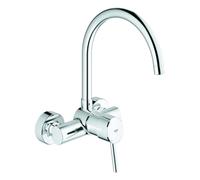 GROHE Grifo monomando de cocina Concetto 32667001 a pared StarLight Chrome