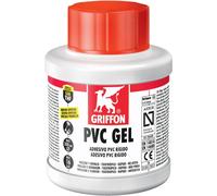 Griffon Adhesivo PVC Gel con Pincel Rápido Bote 250ML: Adhiere de manera fácil y rápida con este adhesivo gel para PVC, ideal para reparaciones duraderas.