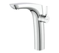 Grifo alto para lavabo con monomando y acabado cromado Insignia Roca