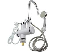 Grifo Calentador De Agua Calentador de agua eléctrico instantáneo, ducha flujo caliente, grifo calentamiento, cocina, portátil sin tanque(Under big bend)