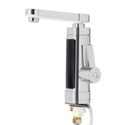 Grifo con calentador de agua, calentador de agua de 3 kW, grifo con indicador LED inteligente, grifo eléctrico para cocinas y baños