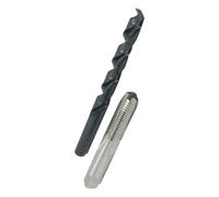 Grifo de acero de alta velocidad Drill América Pou y juego de brocas (# 0 - 80 - 1 - 1/2 "-12, M1.6 - M36, NC, NF), brocas y grifo Set en carcasa de plástico, M16 x 1.5, 1