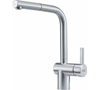 Grifo de baja presión FRANKE ATLAS Neo Window, acero inoxidable, con caño extraíble y monomando