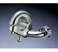 Grifo de bañera de montaje en superficie, cromo | Grifo para baño | Mezclador monomando para bañera | Mezclador monomando | Grifo para bañera | Grifo de bañera