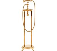 Grifo de bañera independiente, acero inoxidable, 99,5 cm, color dorado (vidaXL)