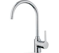 Grifo De Caño Teka Ark 915 Cromo Giratorio Monomando