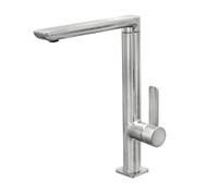 Grifo de cocina Caño alto Caño giratorio Altura Max 29cm TEKA 9FO915 | CROMO Silver Medium