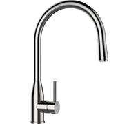 Grifo de cocina con monomando, acabado en acero inoxidable, modelo KAVUS, referencia 559120