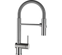 Grifo de cocina con monomando, acabado en acero inoxidable, modelo SINA, referencia 515000