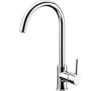 Grifo de cocina de baja presión Deante - cromo. Diseño elegante - ahorro de agua
