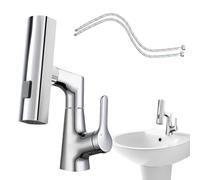 Grifo De Cocina Grifo De Cocina Inteligente Con Extensión Retráctil 5 Modos | Grifo De Agua Ajustable Para Cocina Lavadero Ducha Furgoneta Camping Hotel