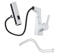 Grifo De Cocina Grifo De Cocina Inteligente Con Extensión Retráctil 5 Modos | Grifo Inteligente Con Rotación 360° Para Cocina De Autocaravana Hotel Baño Lavandería Ducha