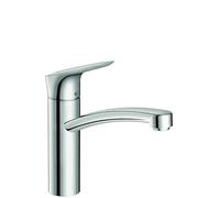 Grifo de cocina Hansgrohe Logis M31 de 160 mm, monomando, caño giratorio, cromado.