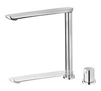 Grifo de cocina Monomando Tipo L Altura Max 22,9cm TEKA FO 985 Bajo Ventana | Cromo Silver Medium