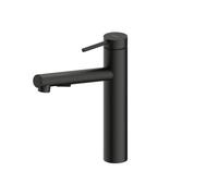 Grifo de cocina Naber NAMOR 2, color mate, con caño de ducha giratorio / Grifo de cocina / Monomando