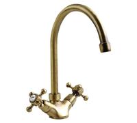 Grifo de cocina Sapho ANTEA, altura de 275 mm, color bronce