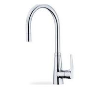 Grifo de cocina Teka VTK 938 - Cromado, Monomando, Caño alto extraíble