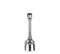 Grifo de cocina Universal 2/3 modos, adaptador rotación, extensores filtro for grifo, utensilios, boquilla ahorro Agua pulverizada, 2 uds Para Grifos(2 Modes-17 * 5cm)