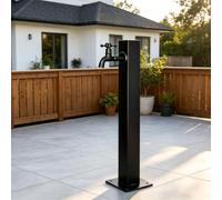 Grifo de columna de agua montado en el piso,columna de agua vertical para jardín al aire libre,columna de agua cuadrada vertical para jardín,granja,pasto,patio,terraza(Height: 60cm/23.6in)