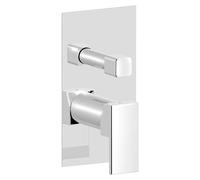 Grifo de ducha empotrado SPECTRE, de 3 vías, cromado