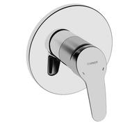 Grifo de ducha Hansa Hansamix, cromado, para empotrar en la pared, con monomando y ducha