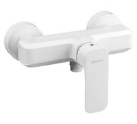 Grifo de ducha Sapho SPY, color blanco mate