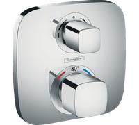 Grifo de ducha termostático hansgrohe ecostat cromado brillo