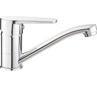 Grifo de lavabo Deante, cromado, con caño giratorio, de un solo mando, fabricado en latón, clase de flujo Z, cartucho cerámico de 35 mm, 7 años de garantía