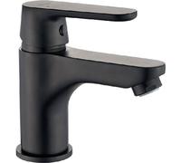 Grifo de lavabo DIMA, color mate, monomando, de pie, con tapón de cierre automático, fabricado en latón, con cartucho cerámico, y con una garantía de 5 años