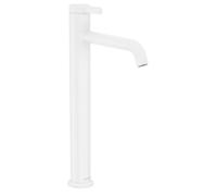 Grifo de lavabo Hansgrohe 260 Axor One con palanca, sin desagüe, color blanco mate, modelo 48002700