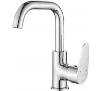 Grifo de lavabo independiente con caño móvil, cromado, marca Sagra