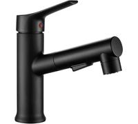 Grifo de lavabo independiente con ducha extractable