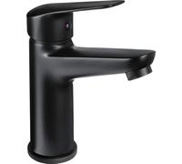 Grifo de lavabo independiente en mate, modelo Boro Nero
