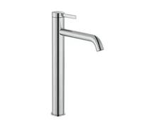 Grifo de lavabo monocomando con caño alto en acabado cromado de Ona Roca