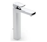Grifo de lavabo monomando con desagüe automático acabado cromado L90 Roca
