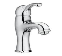 Grifo de lavabo monomando liso con acabado cromado CARMEN - ROCA