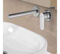 Grifo de lavabo mural Ideal Standard Ceralife, con caño de 18 cm de alcance