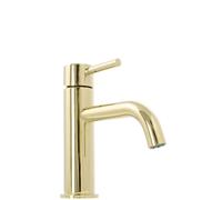 Grifo de lavabo Rea LUNGO, dorado, de bajo perfil