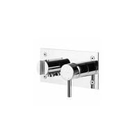 Grifo de pared para ducha monomando horizontal de alta calidad Tube de Unisan - Sin kit de ducha
