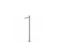 Grifo de pie monomando para lavabo de 41 cm en latón cromado New Ícone de Unisan - Con válvula click-clack
